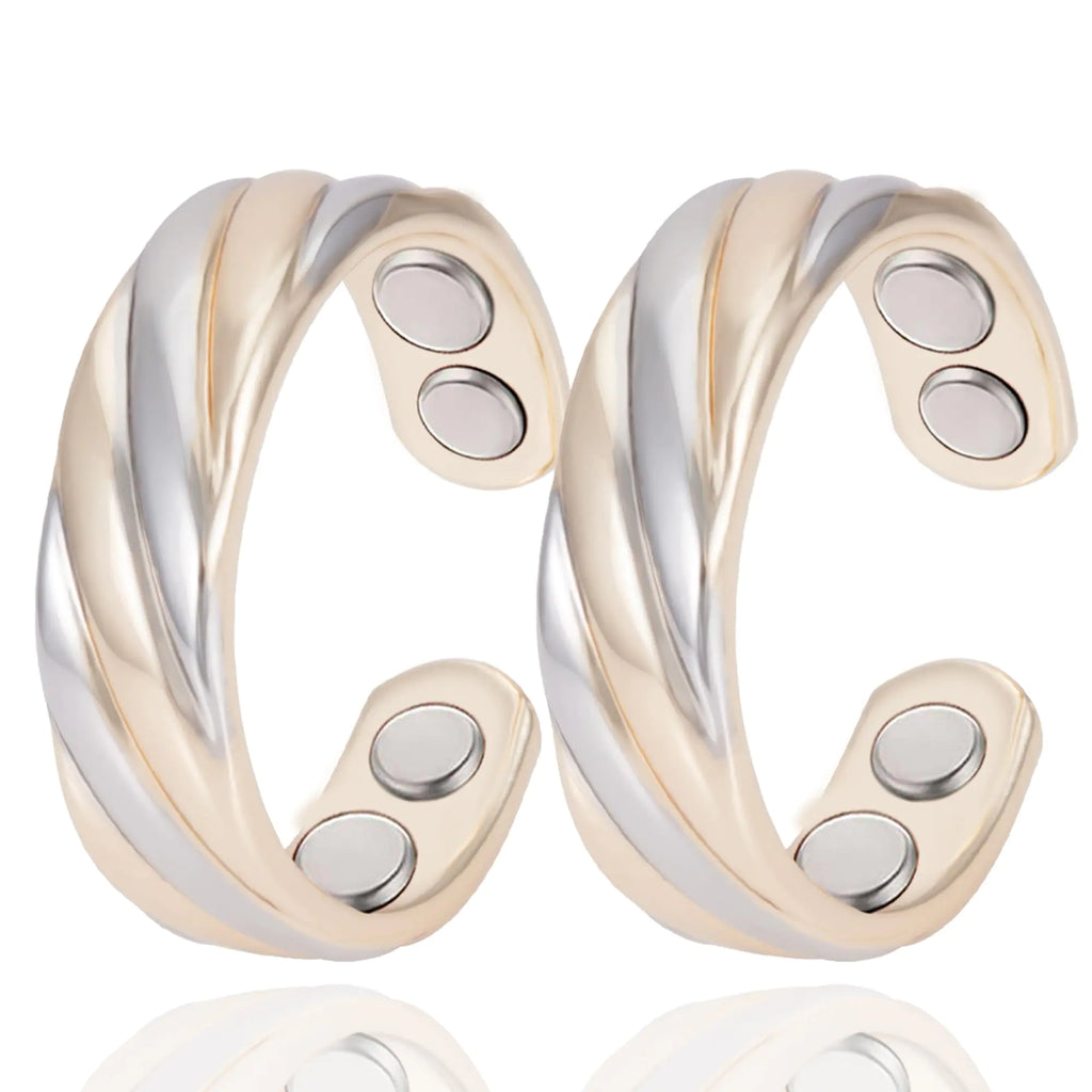 MagVIVACE Pure Copper Ring for Women Magnetic Rings with 3500 Gauss Magnet