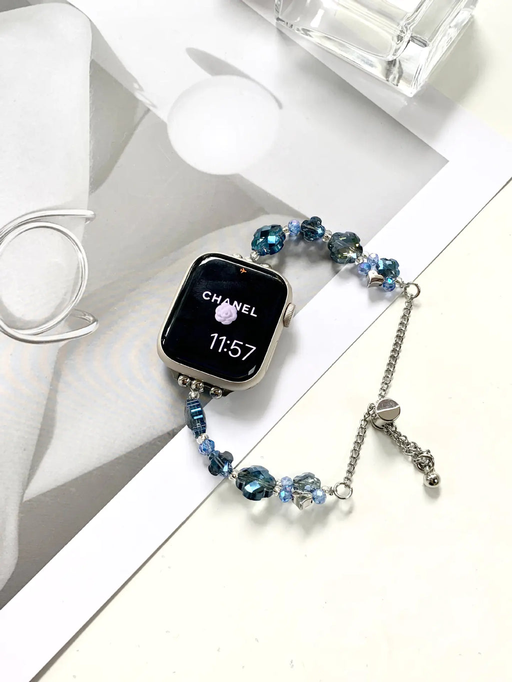 Crystal Bracelet for Women - Fits S8 Watch Band SE