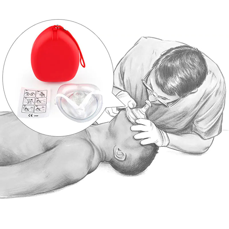 CPR One-Way Breathing Mask