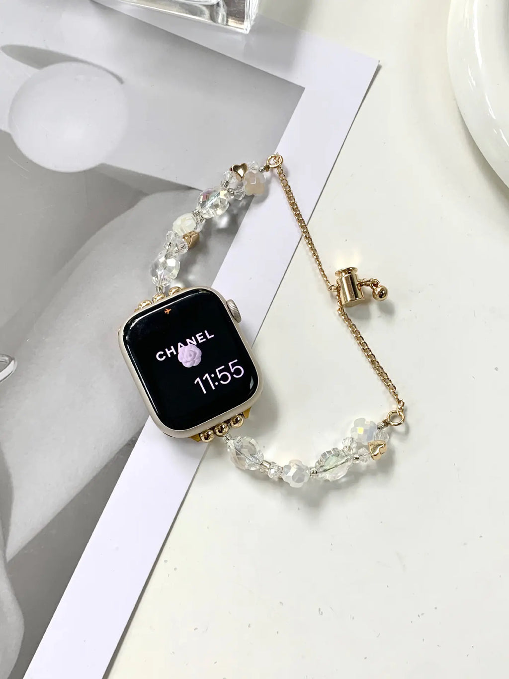 Crystal Bracelet for Women - Fits S8 Watch Band SE