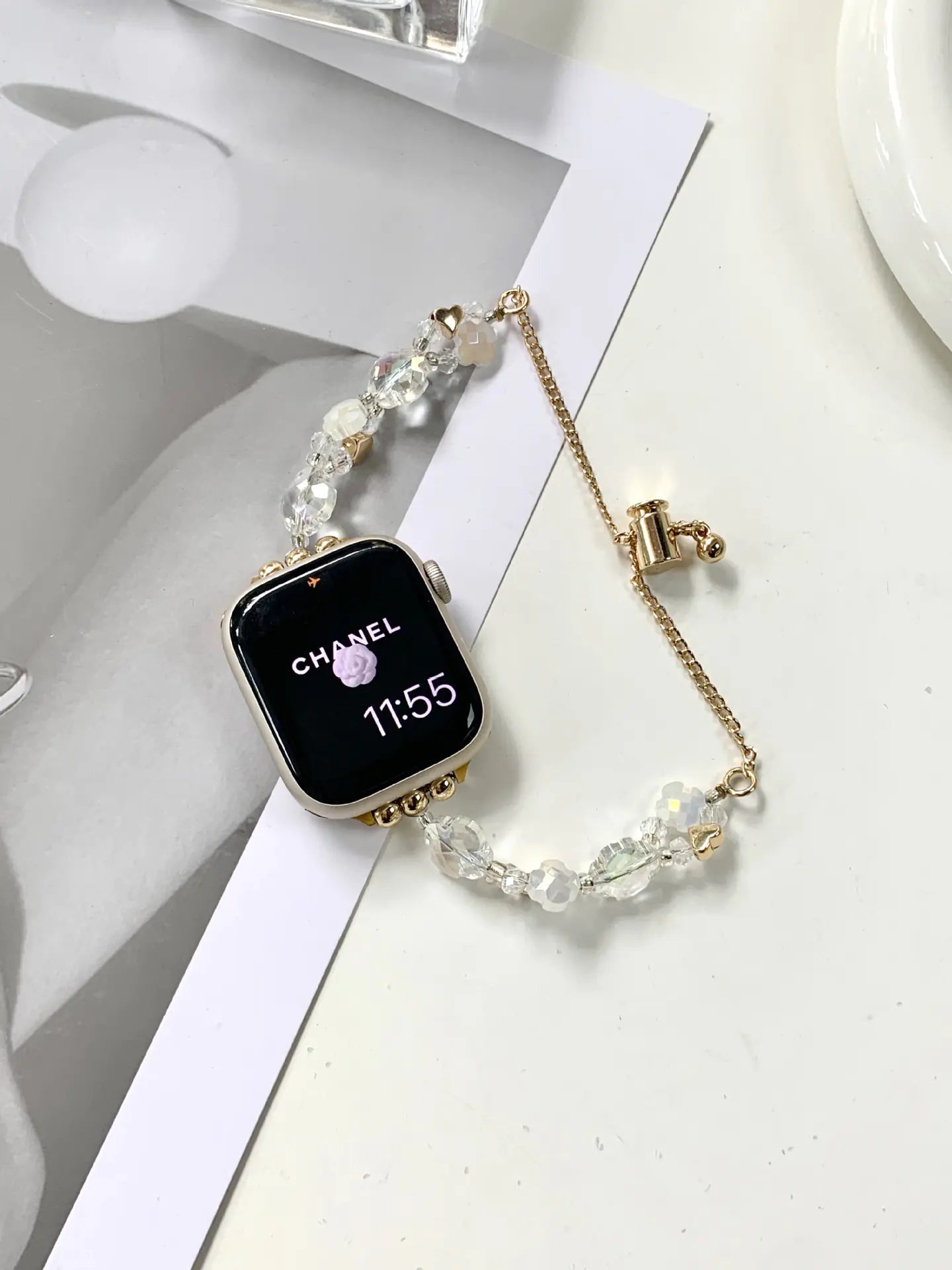 Crystal Bracelet for Women - Fits S8 Watch Band SE