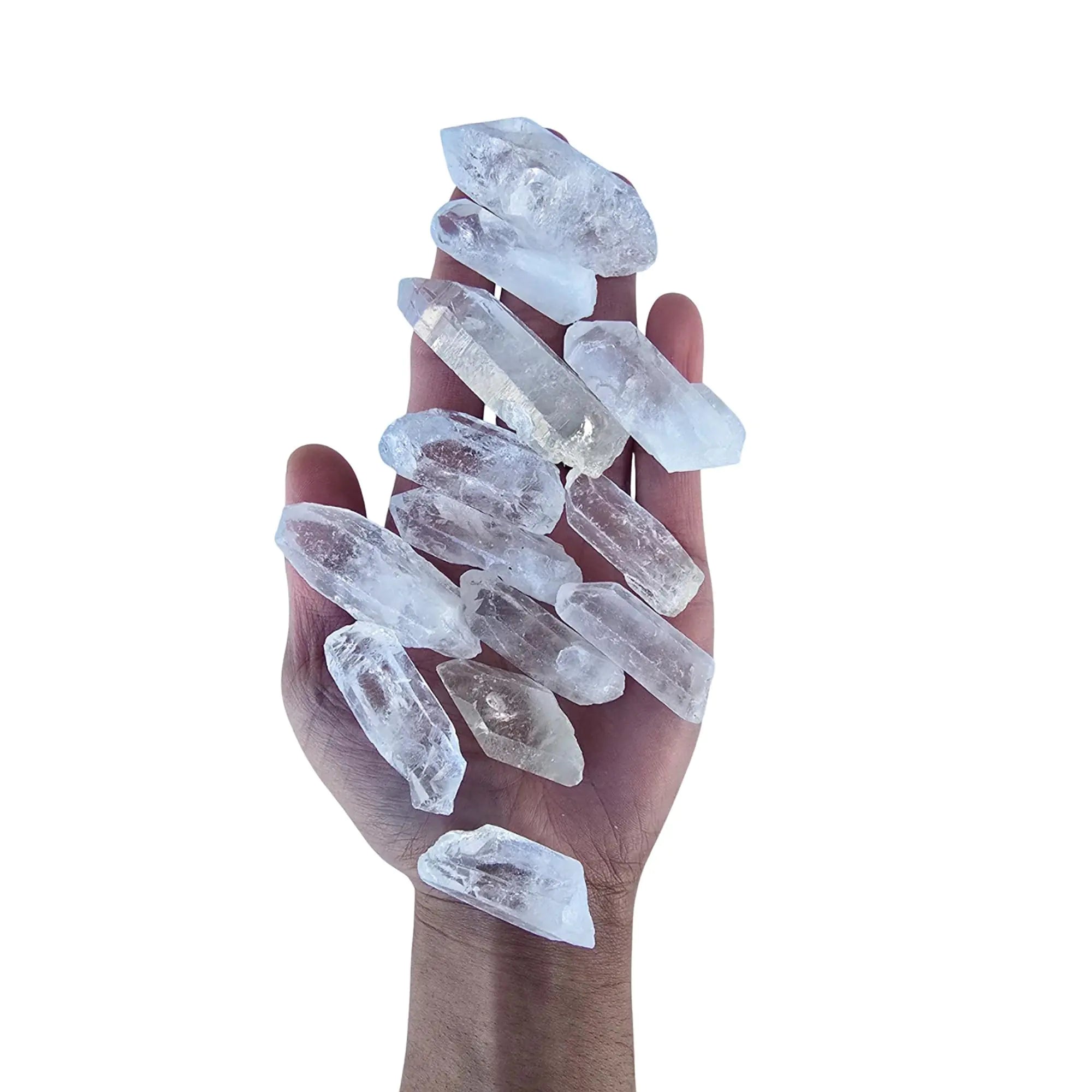 1 LB Natural Rough Crystal Quartz Crystal Points Shards Crystal Quartz Points - Crystal Healing - Healing Crystals