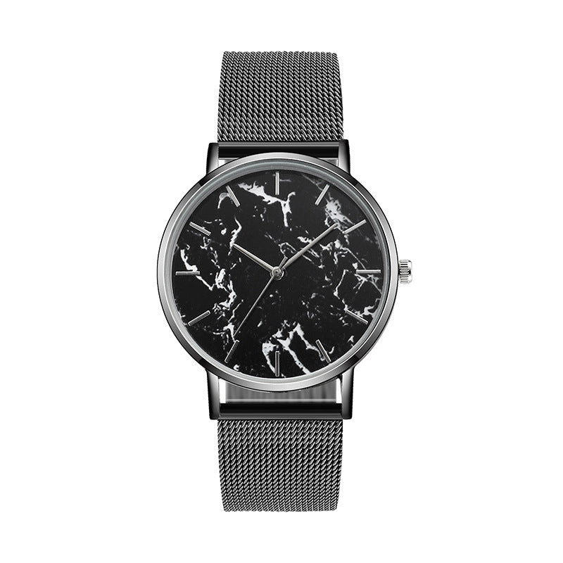 Fashion Rose Gold Marble Female watch